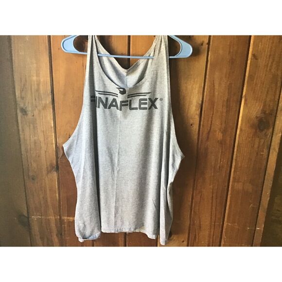 Finaflex Freak Tank Shirt Size XL  Gray Sleeveless Workout Casual Gym Exercise - Picture 1 of 5